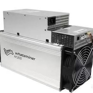 interfaz de Ethernet de Whatsminer M20s 65.o del minero de 75db 12V BTC Asic