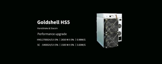 Apretón de manos de Goldshell HS 5.4o